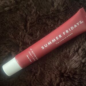 Summer Fridays Red Lip Balm Gloss